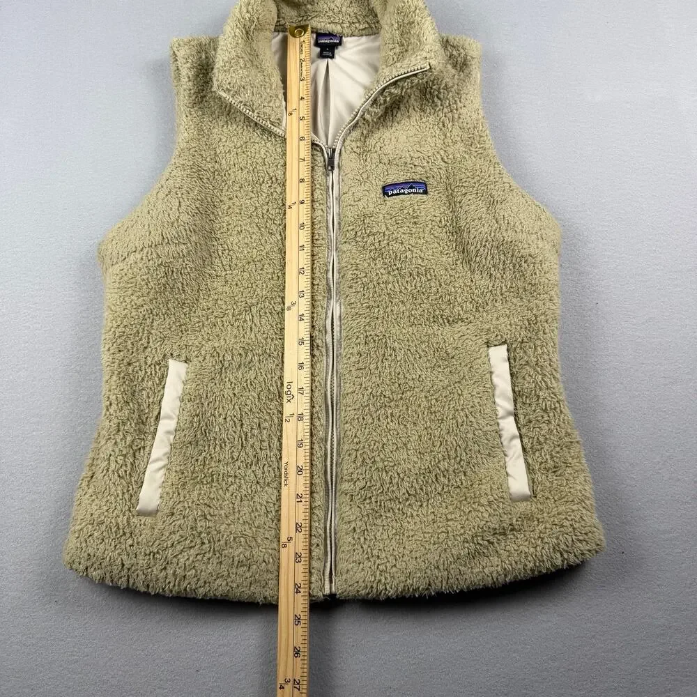 Patagonia Los Gatos Fleece Vest Beige Women’s L